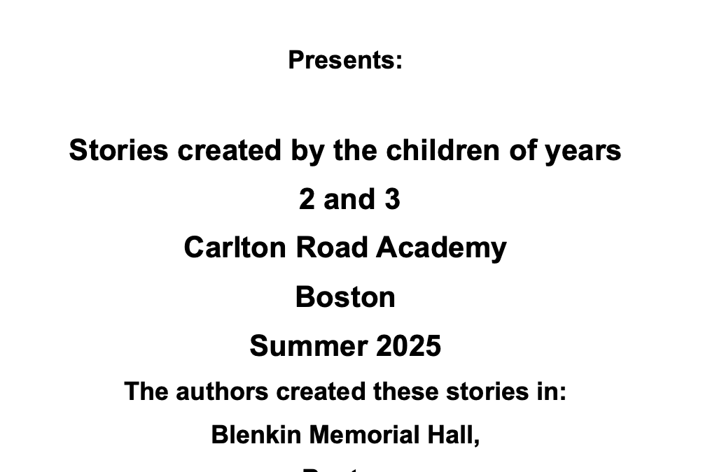 Stories by Carlton Road Academy